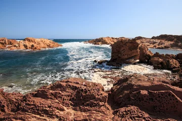 Foto auf Acrylglas Cala Pregonda, Insel Menorca, Spanien Cala Pregonda - isola di Minorca (Baleari)