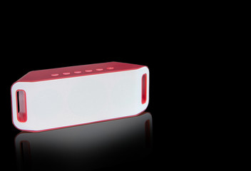 Wireless speakers that are hard to find in the background.