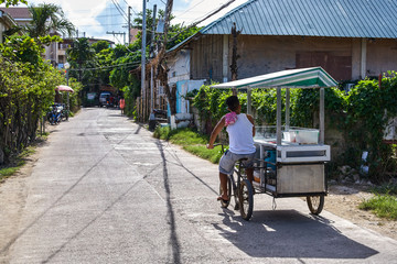 Mobile street food in Asia