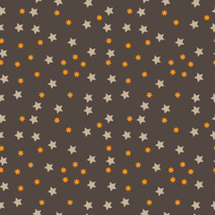 Star seamless pattern.Design template for wallpaper,fabric,wrapping,textile