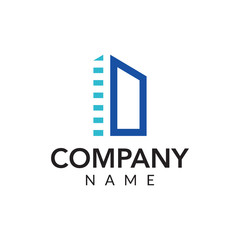 Construction vector logo icon illustration
