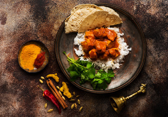 Indian dish Chicken tikka masala