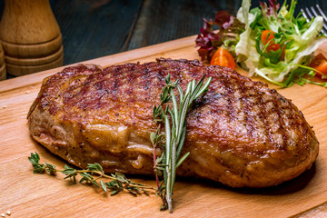 juicy Striploin Steak