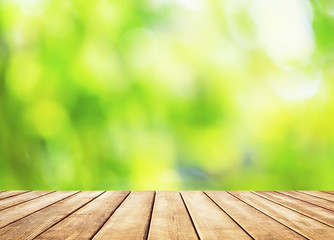 Spring green abstract background