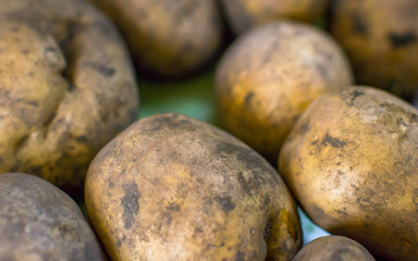 fresh homemade potatoes