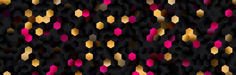 hexagon abstract background