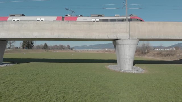 SBB Train / Bridge / Switzerland / Austria