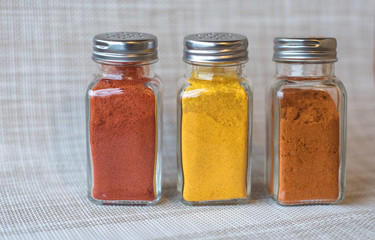 Mixed of Indian spices.