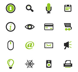 User interface icons set