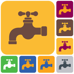 Water tap icon