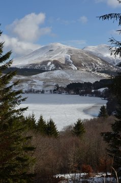 Lac de Gu&eacute;ry, Auvergne, France