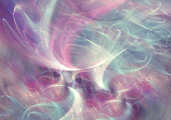 Tender abstract background with spring mood.