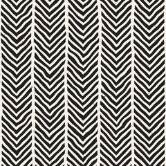 Hand drawn lines seamless grungy pattern. Abstract geometric repeating tile texture