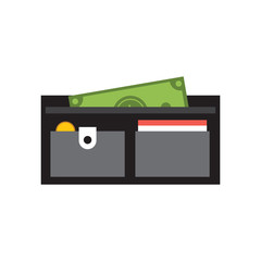 WALLET FLAT ICON