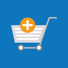 ADD TO CART FLAT ICON