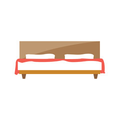 DOUBLE BED FLAT ICON