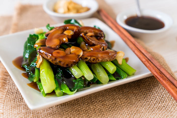 Hong Kong Kale stir fried in oyster sauce