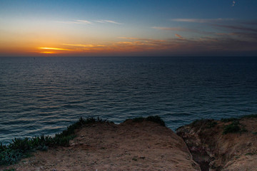 Fototapeta premium Sunset over the Mediterranean