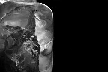 Ice Block / Ice is water frozen into a solid state. Depending on the presence of impurities. it can...