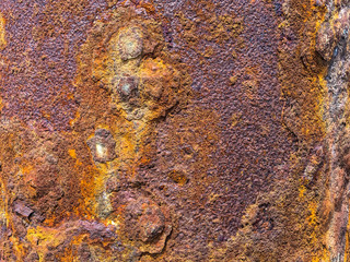 Rusty metal texture, Rusty metal background