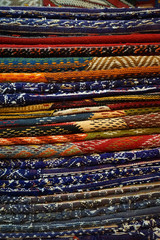 Heap of carpets
