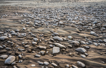 Little river rock pebbles