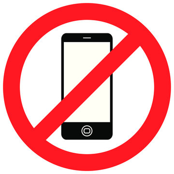 no smart phone allowed