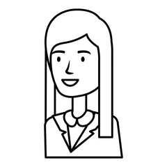 beautiful businesswoman avatar character