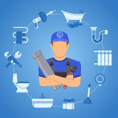 Plumbing Service Concept