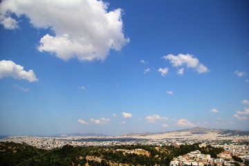 アテネの街並み