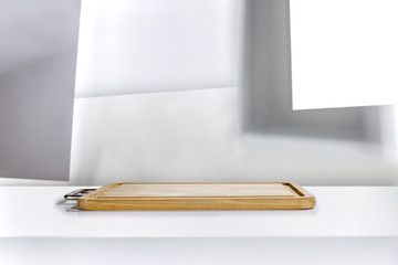 desk of free space for your decoration and white color. 