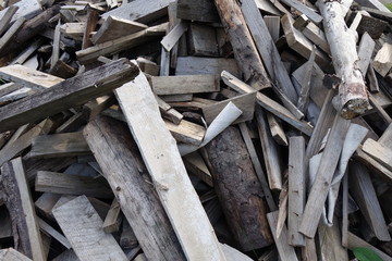 Pile of wood logs. Wood logs texture background