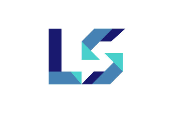 LS Ribbon Letter Logo