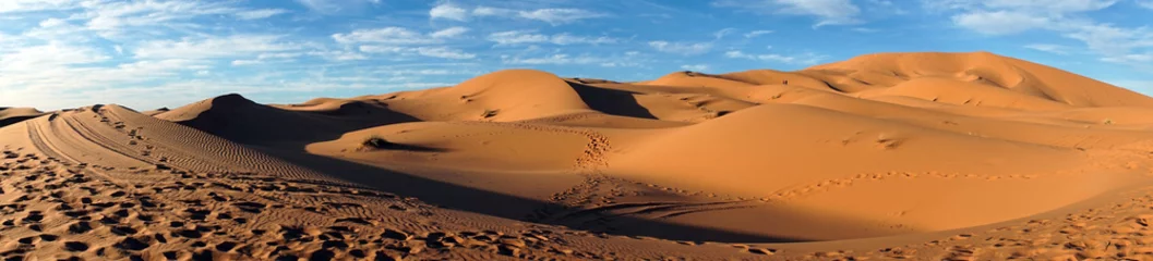 Selbstklebende Fototapete Sandige Wüste Sahara Wüste