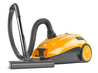 Vacuum cleaner isolated on white background.