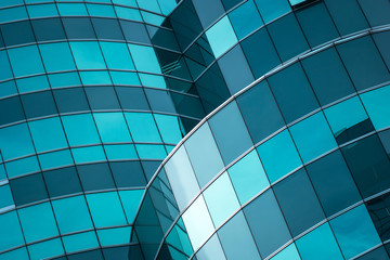 Obraz premium Modern glass building