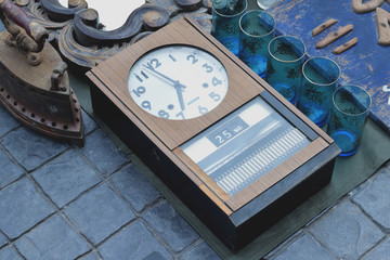 Antique sale background,object,copy space