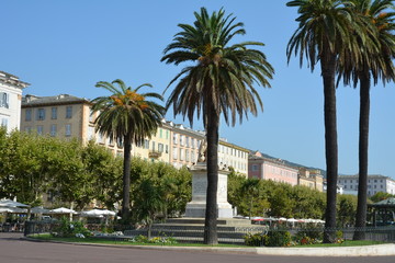 Corse, BASTIA, place Saint-Nicolas.