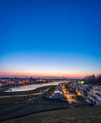 Dortmund Phönixsee im Sonnenuntergang © Marcus Retkowietz