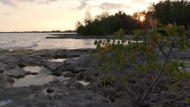 The beautiful Playa Giron coast in Cuba.