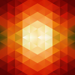 Fototapeta premium Abstract triangles pattern background. Modern illustration