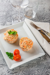 Fish Muffins with salmon