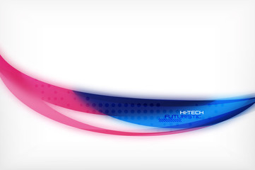 Glossy wave vector background