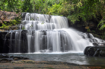 Pangsida Waterfall in Pangsida National Park