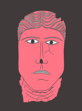 Roman Mask Man