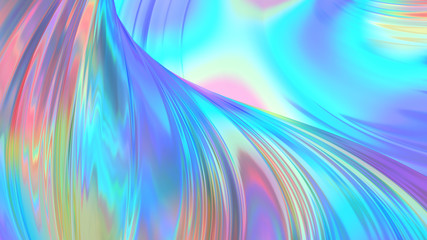holographic abstract background. Holographic neon foil trend background