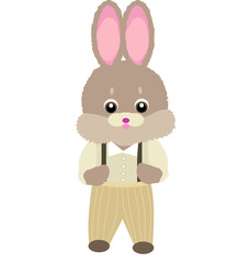 Easter Bunny rabbit in Bunny costume