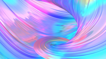 holographic abstract background. Holographic neon foil trend background