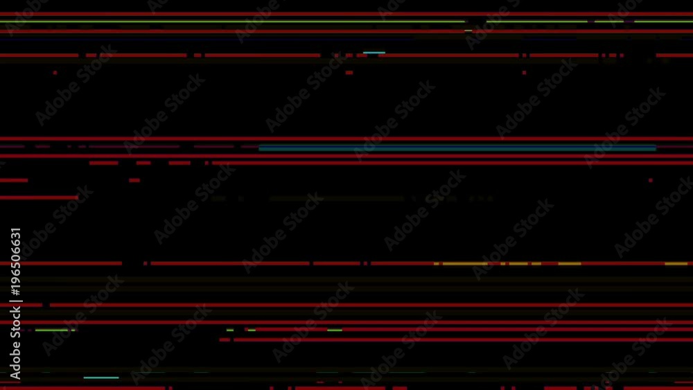 Aufkleber digital screen lines flowing down abstract noise background