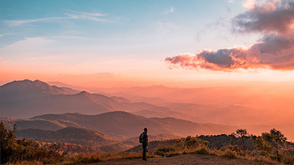 Obraz premium Sunset Lookout